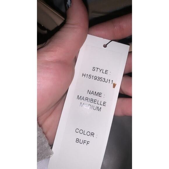 Diane Von Furstenberg Lamb  Leather Studded Bag like new maribelle spring boho - Picture 8 of 9